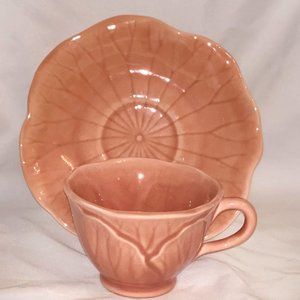 Metlox Poppytrail LOTUS Cup Saucer Set